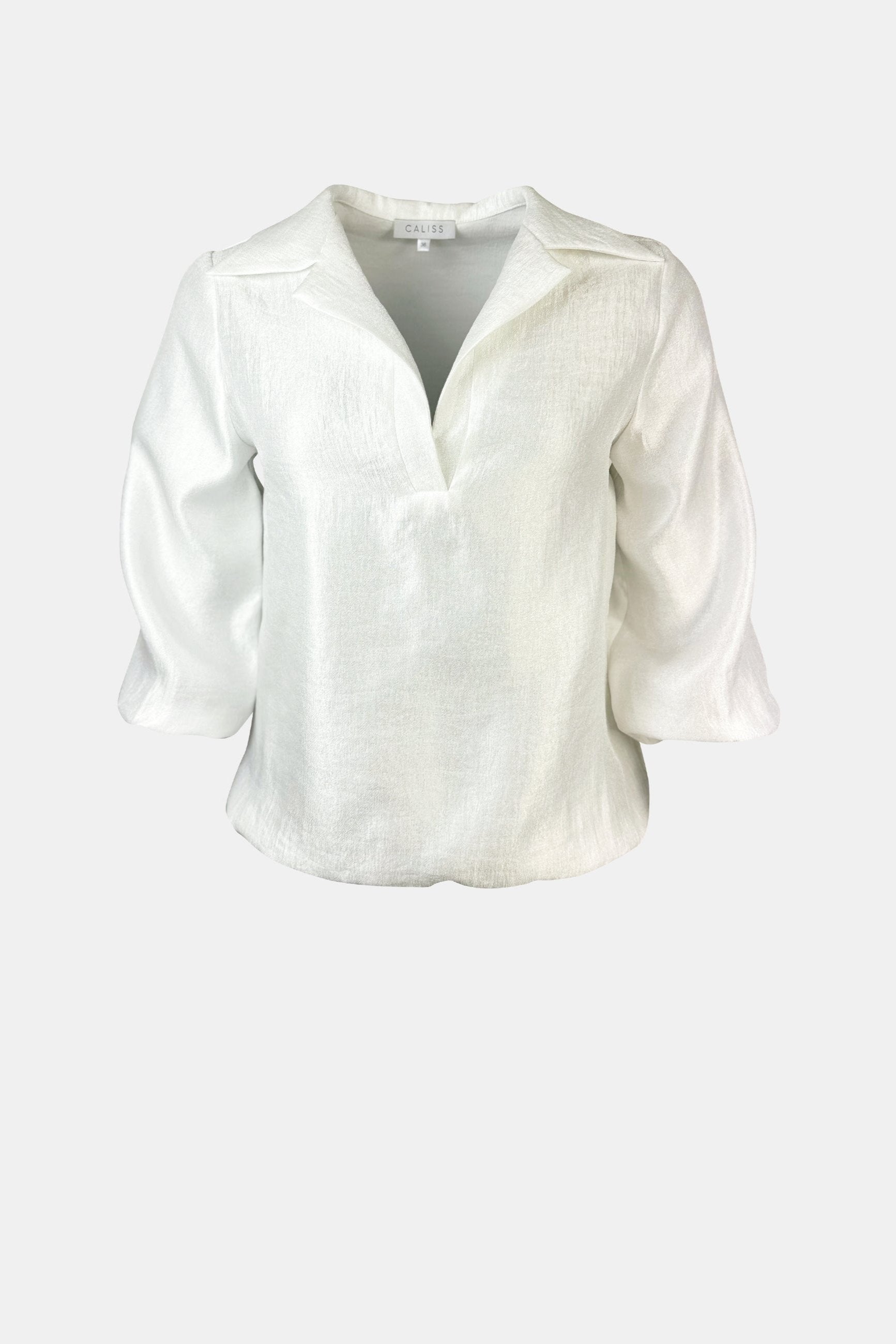 Blus Elin i vitt