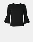 Tailored Top Ellie in black