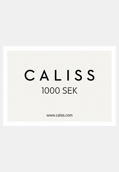 CALISS gift card