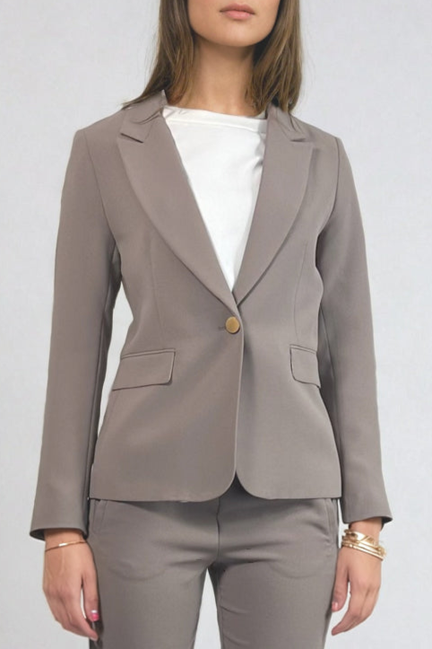 CALISS Blazer Polly in taupe