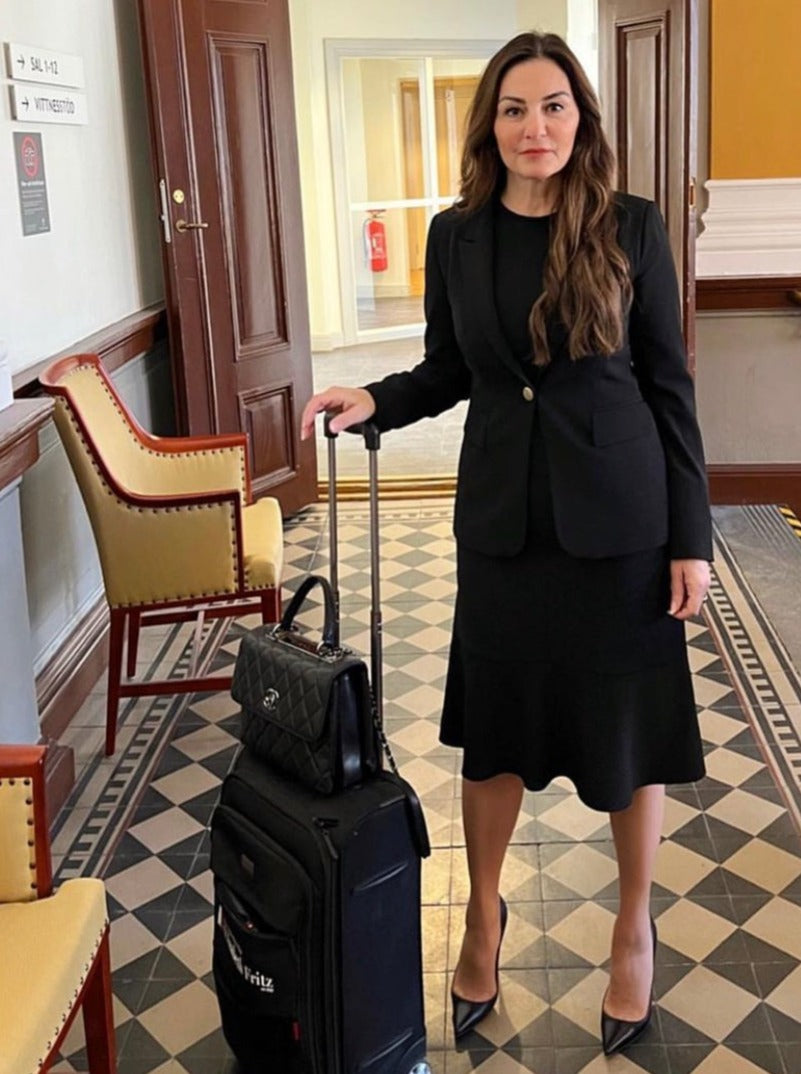 Blazer Polly in black - preorder