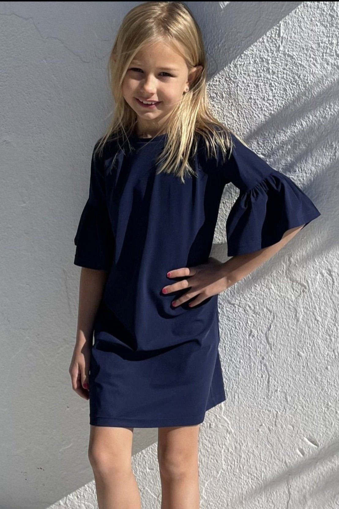 PRTECT UV barntunika Emilia navy