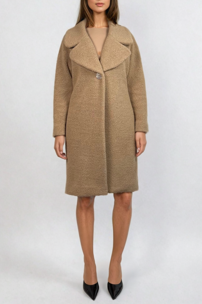 Caliss CALISS Coat Joan in camel