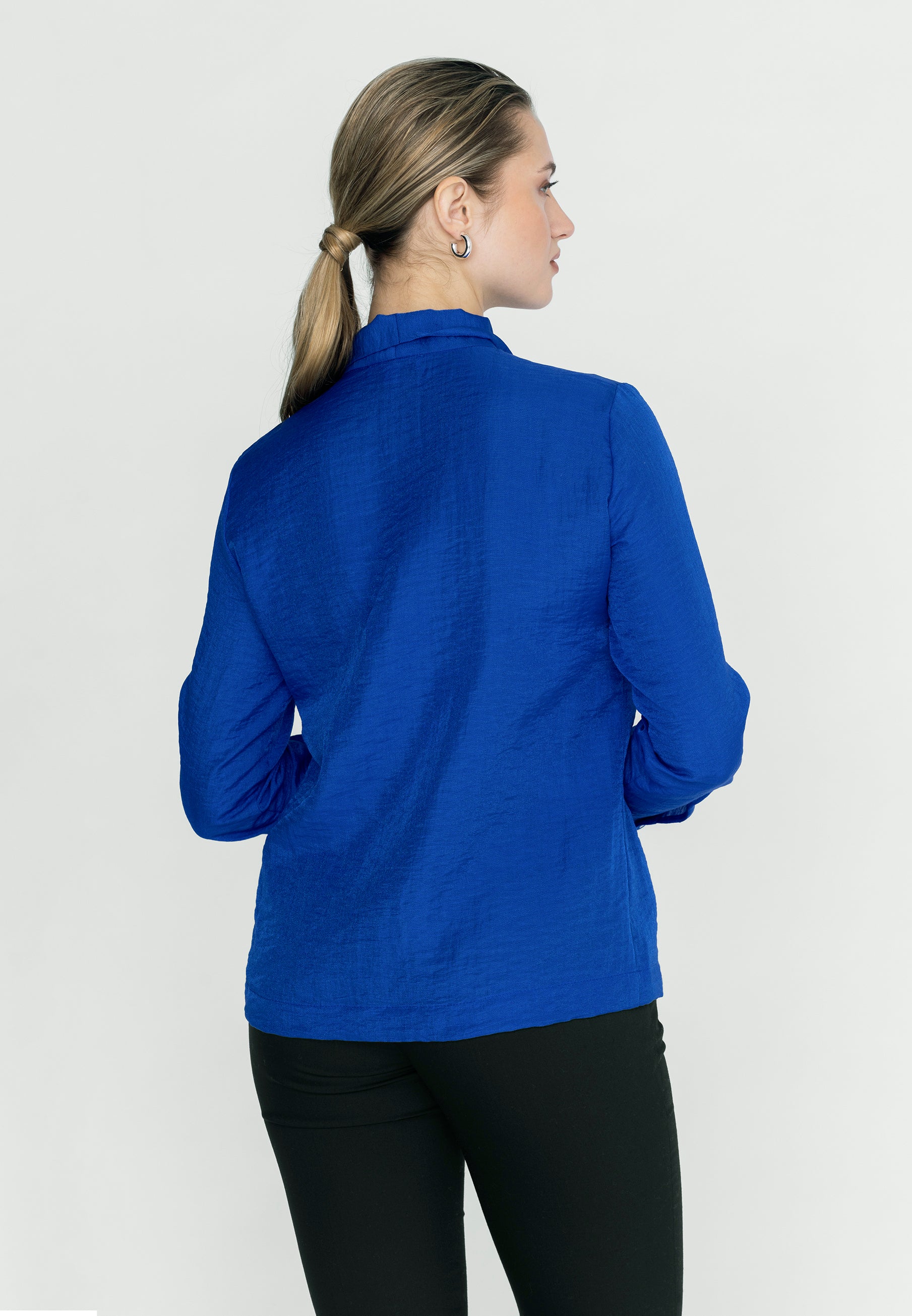 Blouse Linda in electric blue