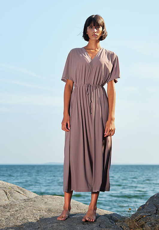 Anguilla jersey dress taupe